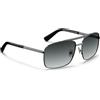 Carfia Occhiali da Sole Uomo Polarizzati UV400 Retro Pilota Occhiali da Sole Metallo 100% Protezione UV CAT 3
