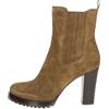 Valleverde Tronchetto Donna 46350A in Camoscio Cuoio Modello Casual. Una Calzatura Comoda Adatta per Tutte Le Occasioni. Autunno-Inverno 2022. EU 40