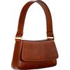 Time Resistance Borsa a Mano in Pelle - Borsa a Mano in Pelle Pieno Fiore da Donna - Borsa a Tracolla