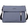 KCB Borsa a tracolla antifurto piccola Strong | 100% Vegana, JEANS, 5 litros