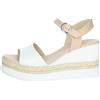 Nero Giardini E410561D Sandali Donna in Pelle - Bianco 39 EU