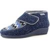 EMANUELA - PANTOFOLE E CIABATTE da Donna modello 847, BLU, 38