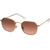 Ray-Ban Rj9594s Jim, Occhiali Unisex-Bambini e Ragazzi, Oro/Rosa Gradiente Grigio, 49 mm