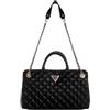 GUESS Giully Girlfriend Shoulder Satchel Black
