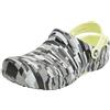 Crocs Unisex Adulto Bistro Work Graphic Clog Sabot, Black/Lime, 36/37 EU
