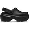 Crocs Stomp Clog - Scarpe senza lacci, unisex, nero, 10 Women/8 Men