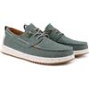 WALK IN PITAS | Byron | Mocassini Uomo per L'Estate | Scarpe da Barca Estive | Sportive Uomo | Sneakers | Scarpe Walkinpitas | Verde 43