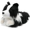 Onmygogo Pantofole invernali Fuzzy Animal Dog House per uomini e donne, Border Collie., 8-10.5