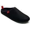 Andrés Machado - pantofole unisex per donna/uomo - DYNAMIC - SOMMER - ciabatte/babbucce - plantare removibile - nero, EU 50
