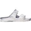 BIRKENSTOCK Arizona Eva 1029660 - Scarpa da donna in argento metallizzato, Metallizzato Silver Multi, 39 EU Stretta