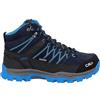 CMP Unisex Bambini Rigel Mid Trekking Scarpe Wptrekking-Schuhe | Clima Protect, rockene Füße, atmungsaktiv, griffige Sohle, schnelles Schnüren, stabiler Knöchelhalt, Lederschuhe, Outdoor