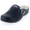 SANIFLEX 89831-10 Certificato Medico Zoccoli Sabot Pantofole Scarpe di Pelle, Donna, Blu, EU 39