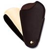 Utile4 - Travel - Calzascarpe da Viaggio con Fodera in Vera Pelle ed Eleganti Cuciture Artigianali - Calzante Pieghevole con Resistente Paletta in Acciaio Finitura Oro o Argento - Made in Italy