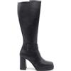 Nero Giardini I308930D Stivali Donna in Pelle - Nero 40 EU