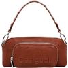 Desigual borsa a tracolla Crossbody Bag Leather West marrone chiaro