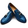 JITAI Mocassini da Uomo Scarpe Uomo Mocassini in Ecopelle con Frange E Scarpe Casual da Uomo