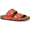 Geox D Brionia R B, Sandalo piatto donna, corallo, 39 EU