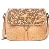 DeCarbonize Crossbody Borsa a tracolla in sughero pelle vegana sostenibile donna borsa a tracolla