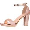 Elara Pumps da Donna Tacchi Alti Brillantini Chunkyrayan OK-29 Champagne-40