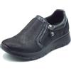 ENVAL SOFT 8775100 Nero Mocassini Confort per Donna in Vernice con Lampo (Taglia 37)