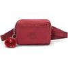 Kipling ABANU MULTI, Piccola borsa a tracolla trasformabile in marsupio (con cinghie rimovibili), 8 x 80 x 38 cm, Funky Red (ROSSO)