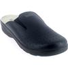 SANIFLEX 89921-10 Certificato Medico Zoccoli Sabot Pantofole Scarpe di Pelle, Uomo, Blu, EU 42
