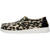 HEYDUDE Wendy Leopard - Scarpe Donna Slip-On Sneakers - Mocassini, Black/Grey, 37