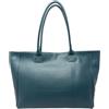 Chicca Borse Borsa a Mano Grande Shopper a Spalla da Donna in Vera Pelle