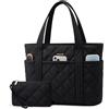 LOVEVOOK Borsa shopper da donna, leggera, borsa tote bag, borsa da lavoro, borsa da scuola, borsa per computer portatile, borsa a tracolla per insegnanti, borse da donna, per università, ufficio