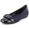Greatonu Ballerine da Donna Casual, Classiche, di Forma Quadrata Blu Navy EU 36