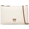 Pinko Flat Classic Simply 1 Vitello, Accessori da Viaggio-Portafogli Donna, Taglia Unica