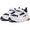 PUMA Sneakers Trinity 2 LT per Bambini 34.5, Navy White Feather Gray Red Fire Blue
