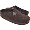 Primo Calzature Ottime Ciabatte Uomo Invernali, Pantofole Tirolesi in Lana per Casa 100% Made in Italy