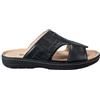 EXTRO STYLE - TECNICA AUGUSTO ; Ciabatta Uomo, Ciabatta Ortopedica, Plantare Estraibile, Ampia e Comoda Calzata (Nero, Sistema Taglie Calzature EU, Adulto, Uomo, Numero, Media, 40)