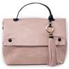 Emila Borsa donna rosa a mano con tracolla da lavoro ufficio tipo bag messenger postina grande capiente porta documenti shopping shopper ecopelle Rosa primavera estate 2026