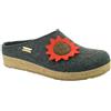 HAFLINGER Grizzly Nelly 731048 Pantofole Donna, Numero:42 EU, Colore:Grigio