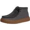 Clarks Uomo Stivali In Pelle Torhill Hi, Grey, 42 EU