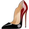 elashe- Scarpe Decolte Donna - 12CM Scarpe col Tacco Pointed Toe - Classiche Scarpe col Tacco Gradiente EU39