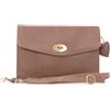 Gigi - Borsa Pochette in Pelle con Tracolla Regolabile - Borsa a Tracolla Piccola da Donna - Borsetta da Sera - 8757G