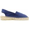 ALPARGATUS Espadrillas Svitate con zeppa bassa fatti a mano in Spagna, Blu navy, 39 EU