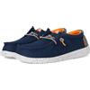 HEYDUDE Hey Dude Boys Wally - Griglia Sportiva per Bambini, Navy, 3 Little Kid