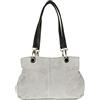Girly HandBags Borsa a tracolla da donna in pelle scamosciata italiana