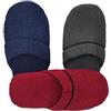 Primo Calzature Ciabatte AntiSudore Spugna Uomo Donna Puro Cotone Leggere Lavabili Produzione 100% Made In Italy Pantofole da Bagno, Doccia e Ospiti Taglia Unica 41-45 e 36-40 (Kit 3 Paia Uomo RGB, Taglia unica)