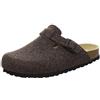AFS-Schuhe AFS Pantofole da Uomo Chiuse in Feltro, comode, Calde Scarpe Invernali, Made in Germany, 36900