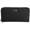 Calvin Klein RE-LOCK SLIM Z/A WALLET LG PBL