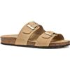 Geox Sandalo piatto da donna D Brionia L, beige., 39 EU