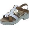 IGI&Co 7672100 Vitello Scirocco Bianco Sandali per Donna con Zeppa Bassa in Pelle (Taglia 36)