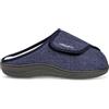 EXTRO STYLE - Pantofole Ortopediche Tecnica 6, per Piedi Gonfi e Bendati, Dolori al Tallone, Ciabatte Ortopediche Donna e Uomo con Suola Antiscivolo e Urto-assorbente, Microfibra, Grigio