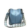 Superflybags Donna Borsa a Secchiello in vera Pelle Modello ULM 24x20x14 Made in Italy