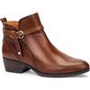 Infinity Leather Infinity Donna Cuero Marrone Pelle Caviglia Bootie Zip Tacco Biker Stivali - Daroca